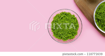 Wolffia globosa or swamp algae, water meal Wolffia globosa or swamp algae, water meal 118771639