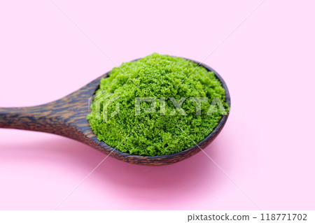 Wolffia globosa or swamp algae, water meal Wolffia globosa or swamp algae, water meal 118771702