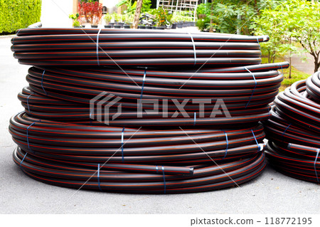 HDPE pipe for water supply or electrical conduit HDPE pipe for water supply or electrical conduit 118772195