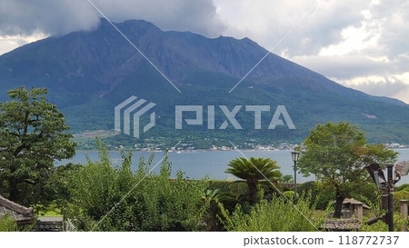 Scenery of Sengan-en and Sakurajima Scenery of Sengan-en and Sakurajima 118772737
