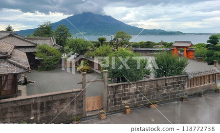 Scenery of Sengan-en and Sakurajima Scenery of Sengan-en and Sakurajima 118772738