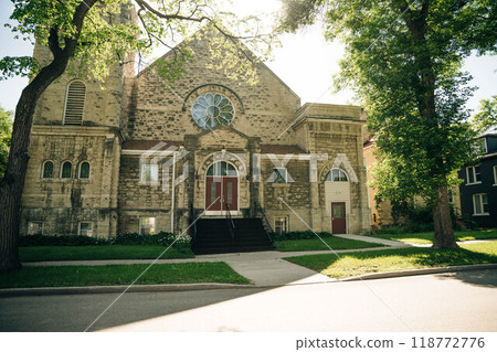 church in Winnipeg, Manitoba, Canada - July 20, 2024 118772776
