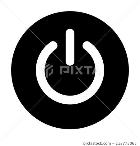 Power button icon 118773063
