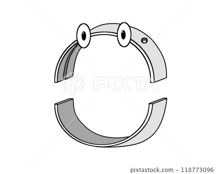 Connecting rod bearing 118773096