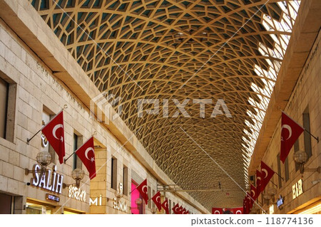 Bursa Grand Bazaar ceiling, Bursa, Turkey 118774136