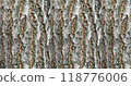 Bark of a tree in the forest as a texture background, wooden surface applicable for printing paper, sticker wallpaper, vinyl floor texture, screen picture backgrounds, banner poster backgrounds design 118776006