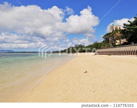 Okinawa Prefecture Rizzan Sea Park Hotel Tancha Bay 24 Beach Okinawa Prefecture Rizzan Sea Park Hotel Tancha Bay 24 Beach 118776103