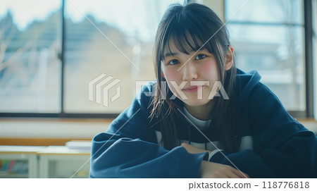 Girls studying to study Girls studying to study 118776818