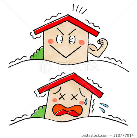 堅固的房子和不穩定的房子(地震) 堅固的房子和不穩定的房子(地震) 118777014