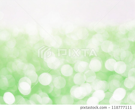 <插圖> 背景資料/散景光影像/綠色 118777111