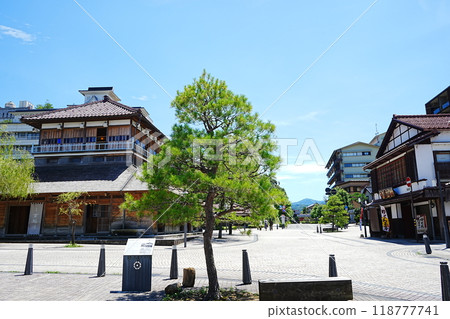 Japan Ishikawa Kaga Onsen Yamashiro Onsen Streetscape Japan Ishikawa Kaga Onsen Yamashiro Onsen Streetscape 118777741