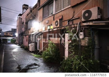 舊紅燈區「玉水新地」的長屋（高知縣高知市玉水町） 118777833