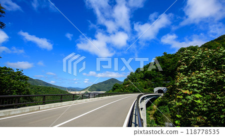 Akita Prefecture Scenic Drive Course: From Akataki Bridge to Koro-kayama Tunnel, Akita Prefecture 118778535