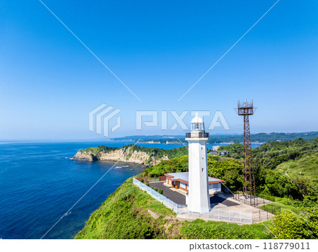 Katsuura Lighthouse and Cape Yawata (Katsuura City, Chiba Prefecture) 118779011