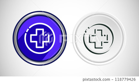 Medical And Healthcare Icon Design Illustration, Icon For Medical Apps and Websites Medical And Healthcare Icon Design Illustration, Icon For Medical Apps and Websites 118779426