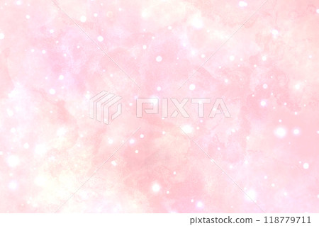 Abstract and fantastic glittering simple gradient background wallpaper illustration texture [pink] 118779711