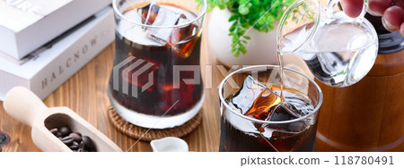 iced coffee iced coffee 118780491