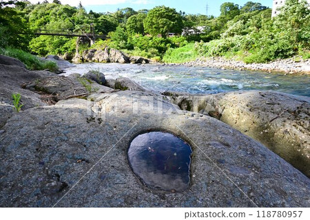 諏訪峽:奇岩怪石連綿。令人驚嘆的美景 漂流 諏訪峽:奇岩怪石連綿。令人驚嘆的美景 漂流 118780957