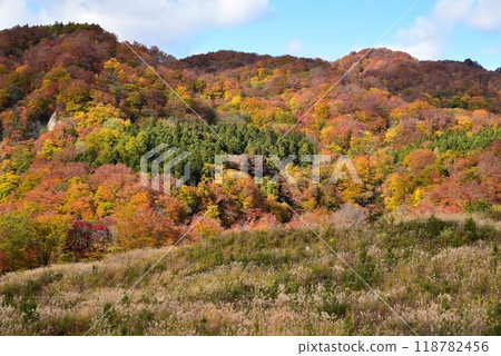 世界奇景,鳴子秋葉,吹上高原 世界奇景,鳴子秋葉,吹上高原 118782456