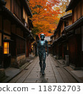 Robots in Autumn in Kyoto 118782703