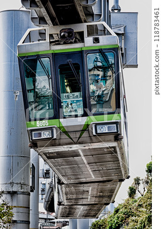 The fast-paced Shonan Monorail The fast-paced Shonan Monorail 118783461