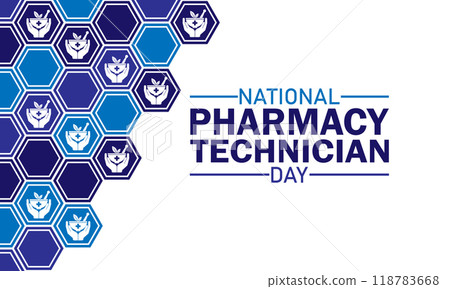 National Pharmacy Technician Day Vector illustration 118783668