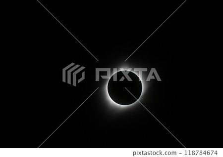 Total eclipse over Nebraska 118784674
