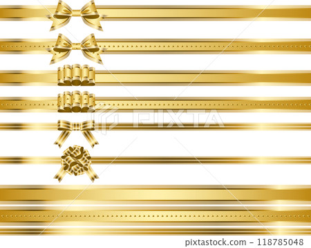 絲帶,Knot Varie 2-1 三色,金色 絲帶,Knot Varie 2-1 三色,金色 118785048