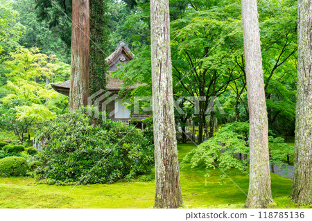 Sanzen-in Temple (the birthplace of Shomyo) in Ohara Raigoincho, Sakyo Ward, Kyoto City, Yusei-en and Ojo Gokuraku-in 118785136