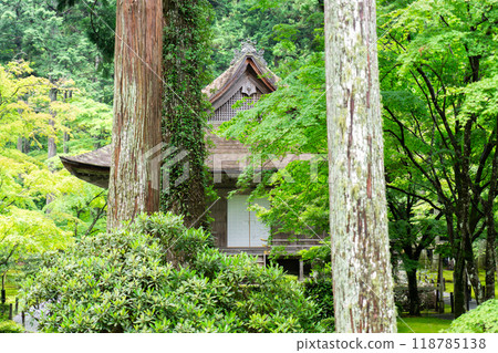 Sanzen-in Temple (the birthplace of Shomyo) in Ohara Raigoincho, Sakyo Ward, Kyoto City, Yusei-en and Ojo Gokuraku-in 118785138