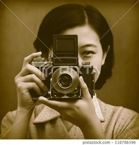 [AI generation] Camera girl (OLD) V99602 118786396