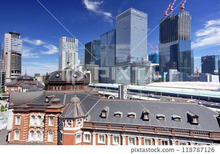 東京車站及週邊辦公大樓 118787126