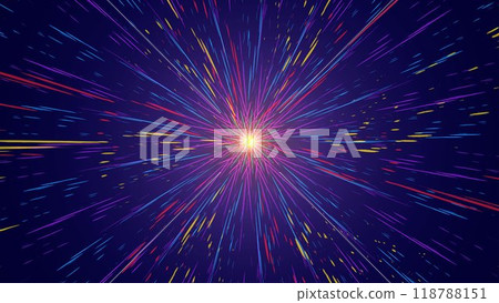 Abstract cosmic explossion.  118788151
