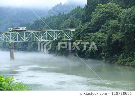 第二隻見川大橋 福島縣只見線 118788695