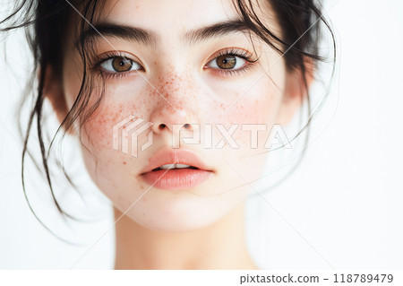 AI 生成圖像 美麗女人的美容圖像 118789479