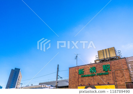 日本東京城市景觀、新橋站、新幹線等景觀=9月13日 日本東京城市景觀、新橋站、新幹線等景觀=9月13日 118789490