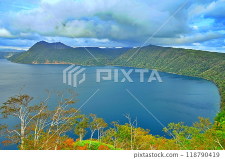 Lake Mashu scenery Lake Mashu scenery 118790419