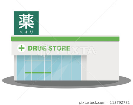 Drugstore illustration 118792781