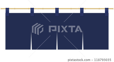 門簾的插圖 118793035