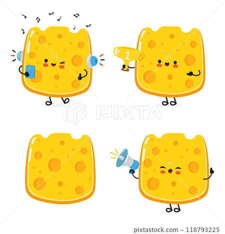 Funny Onion characters bundle set. Vector hand drawn doodle style cartoon character illustration icon design. Cute Onion mascot character collection 118793225