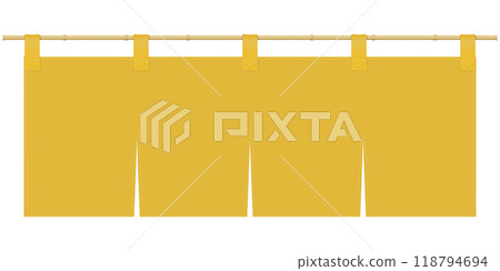 門簾的插圖 118794694