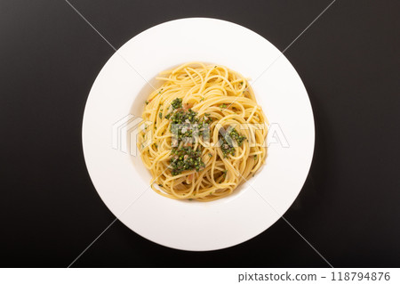 紫蘇梅子義大利麵（奶油醬油） 118794876