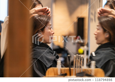 髮廊 女生 女孩 118794898