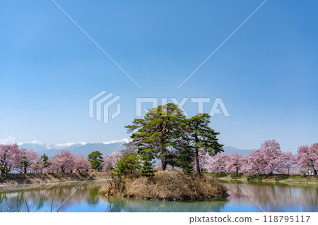 長野縣伊那市，江戶時代高遠氏興建的農業水庫－泉六堂堤壩 118795117