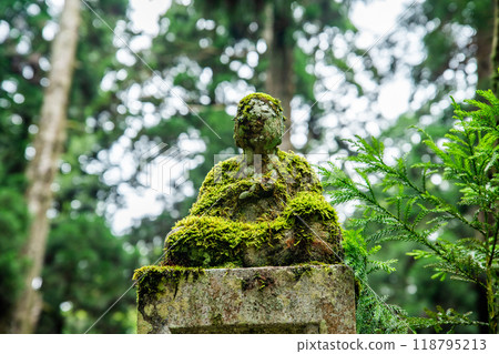Okunoin Cemetery in Wakayama, Japan Okunoin Cemetery in Wakayama, Japan 118795213