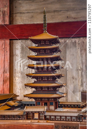 Todai-ji temple in Nara, japan Todai-ji temple in Nara, japan 118795297
