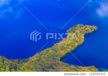 Haccho Dejima in autumn colors 118795337