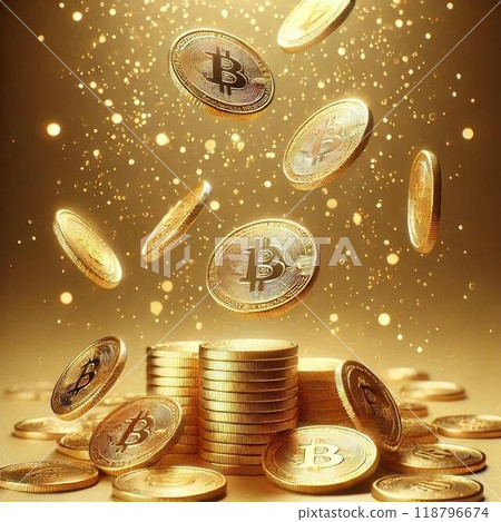 閃亮的金幣如雨般落下 閃亮的金幣如雨般落下 118796674