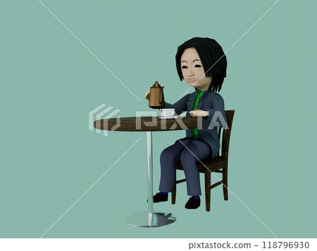 療癒的風景,咖啡時間,男人倒喝咖啡 療癒的風景,咖啡時間,男人倒喝咖啡 118796930