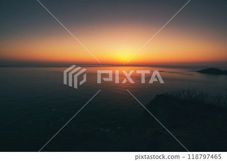 Watching the sunset from Chichijima Observatory 118797465